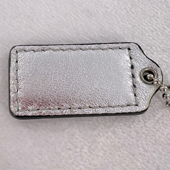 Coach Black Patent Leather Bag Tag - Picture 4 of 6